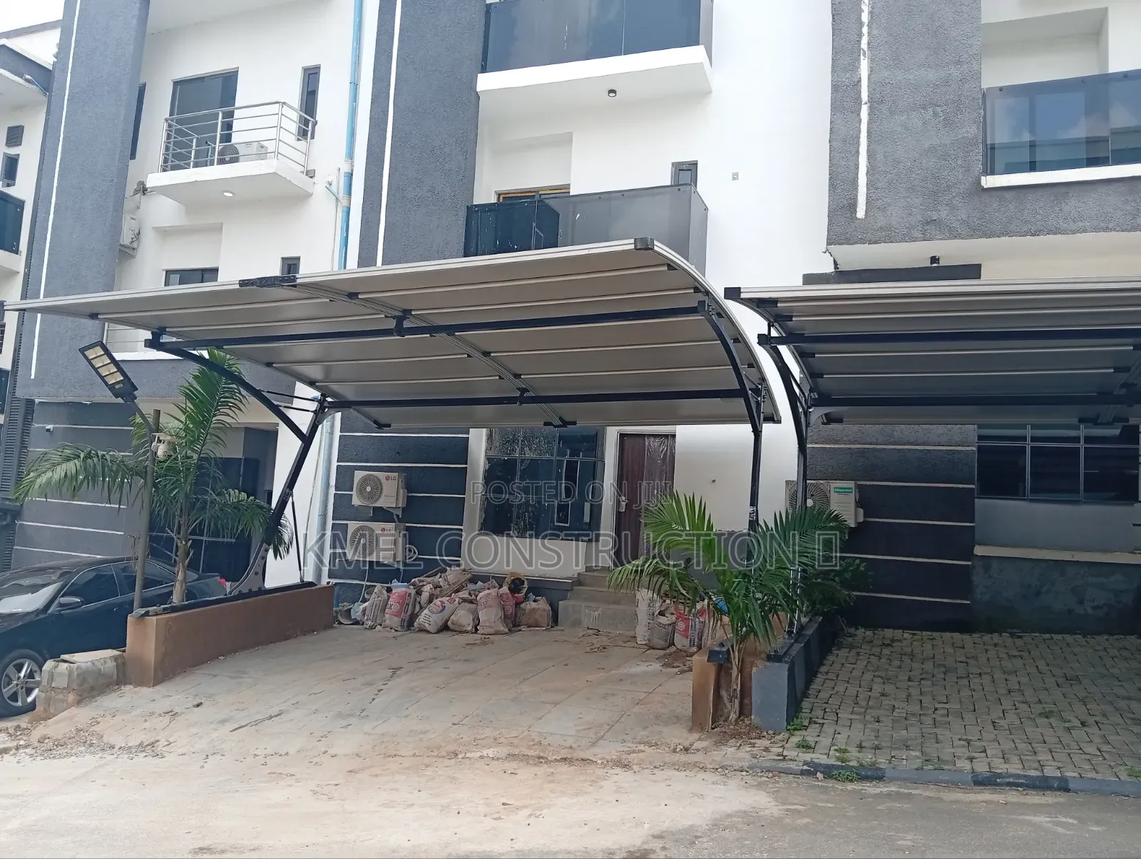 Office Sleek Carport Shade.