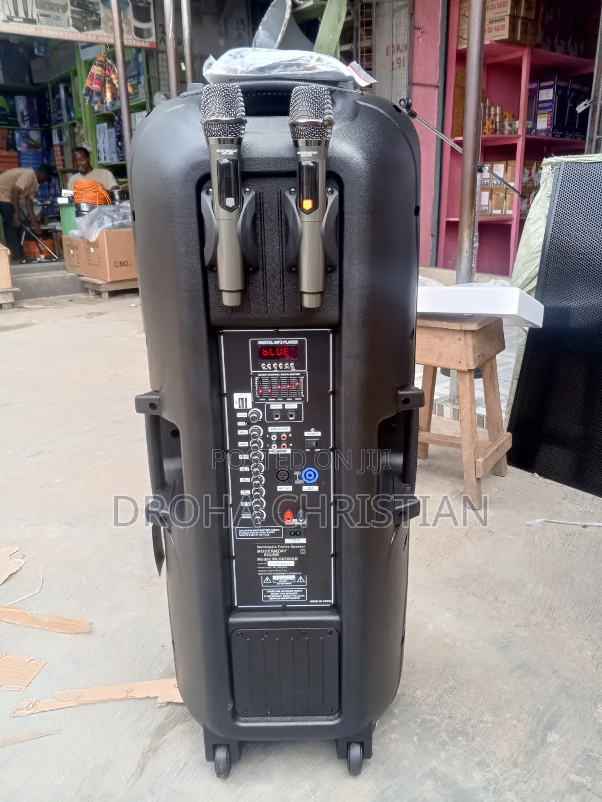Modern Day Double 15" Mobile Speakers