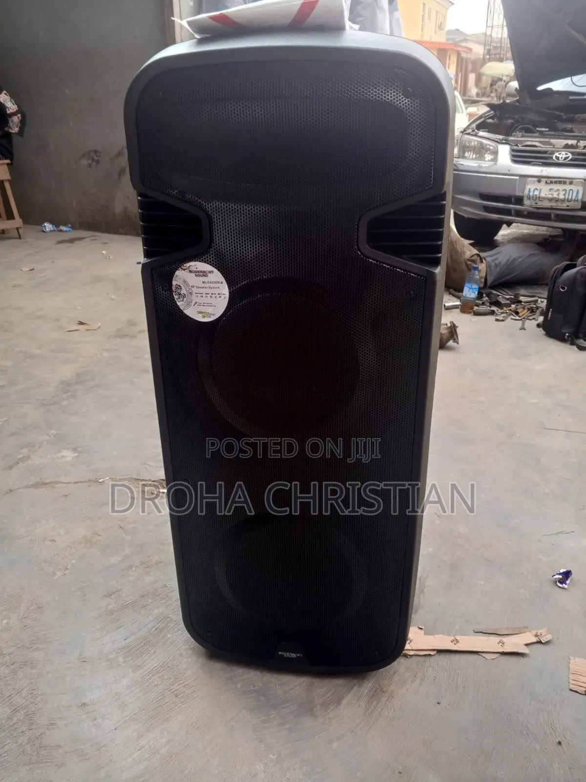 Modern Day Double 15" Mobile Speakers