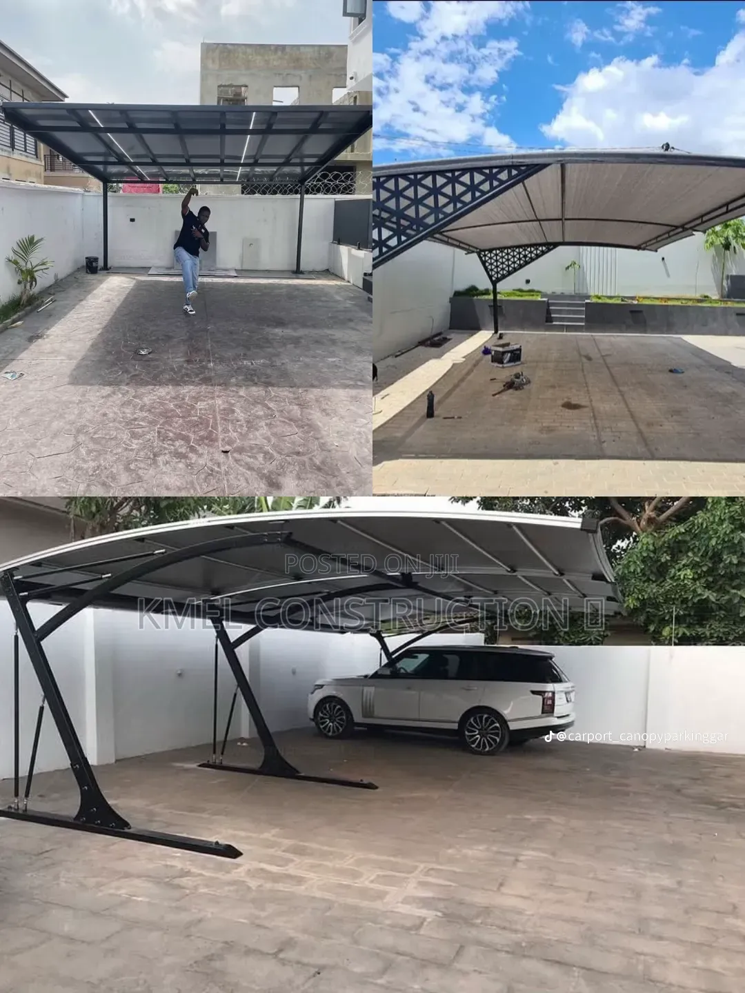 Luxury Steel Carport Shade.