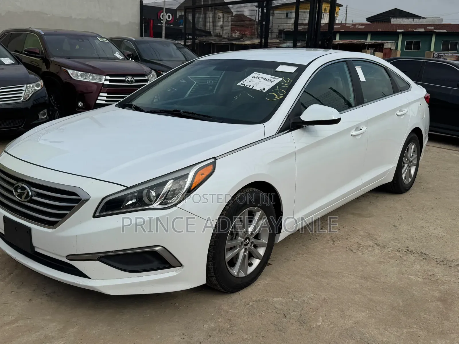 Hyundai Sonata Base Sedan FWD (2.4L 4cyl 6A) 2016 White