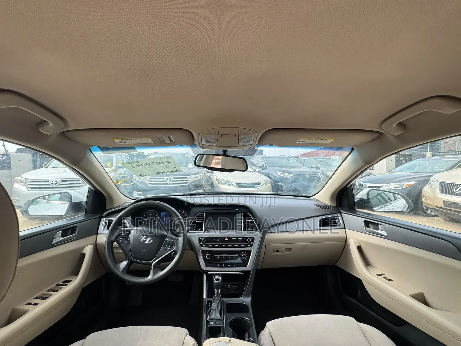 Hyundai Sonata Base Sedan FWD (2.4L 4cyl 6A) 2016 White