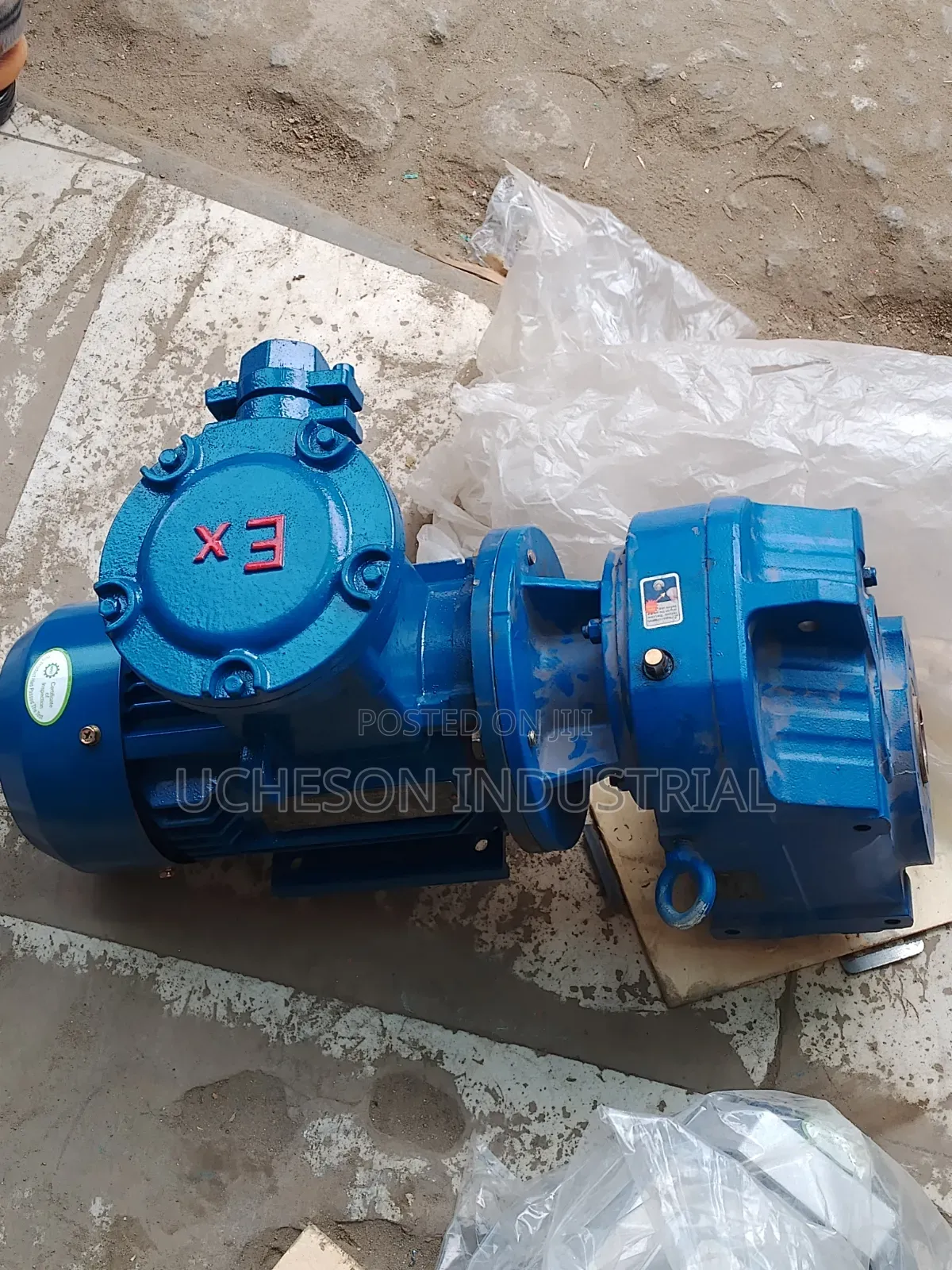Helical Explosion Prof Motor