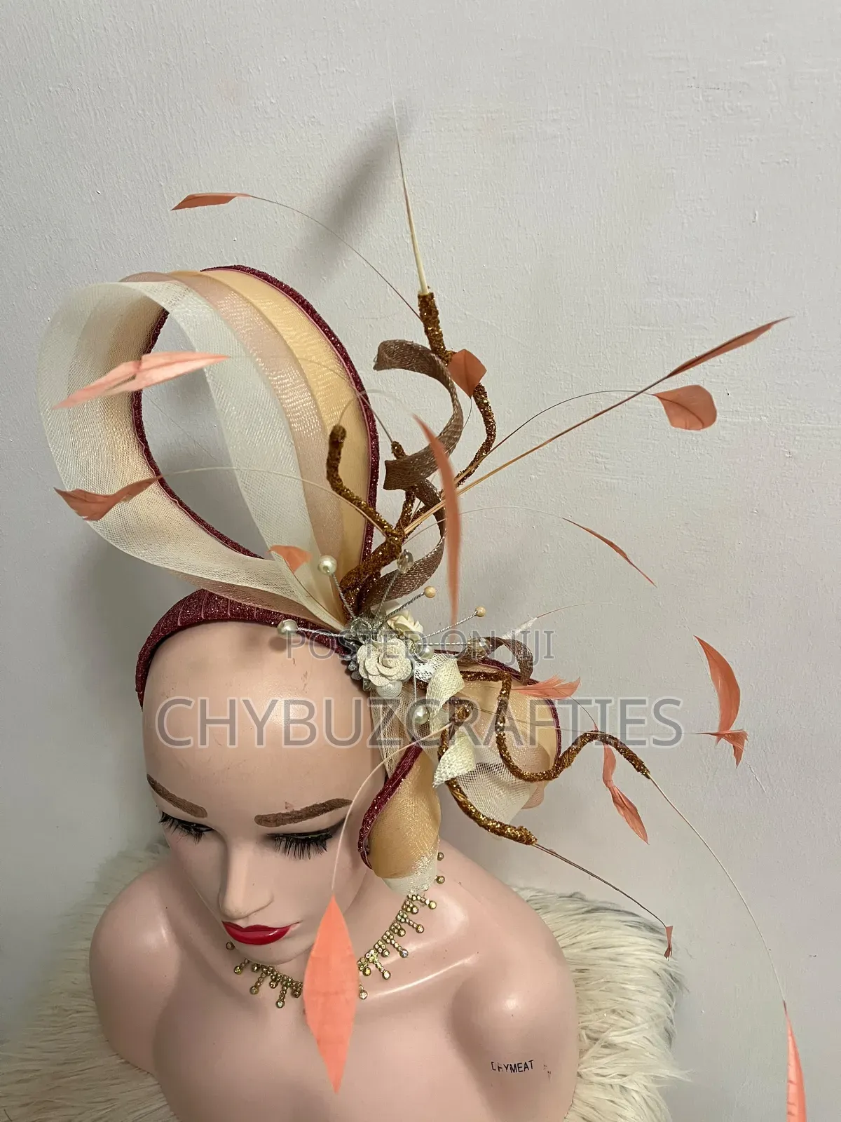 Peach Mix Freeform Facinator