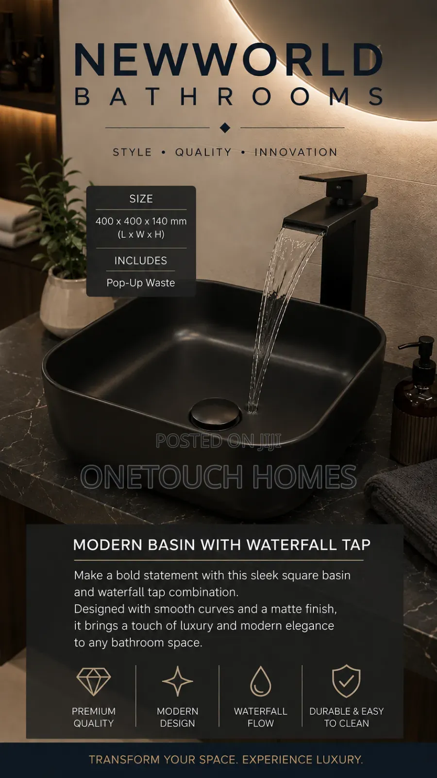 Black Counter Basin