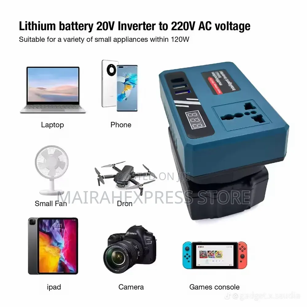 120w Lithium Battery Smart Outdoor Inverter With 288v Battery