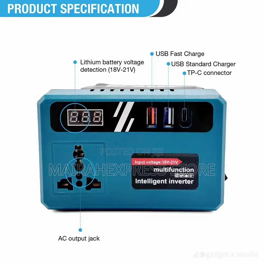 120w Lithium Battery Smart Outdoor Inverter With 288v Battery
