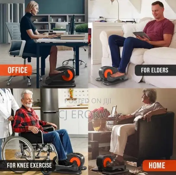 Under Desk Eliptical Cycle for Office or Home