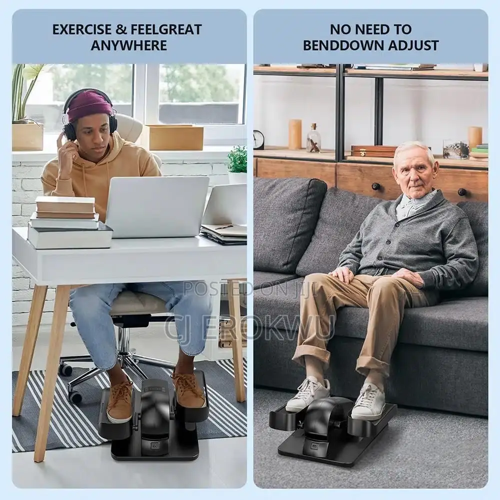 Under Desk Eliptical Cycle for Office or Home