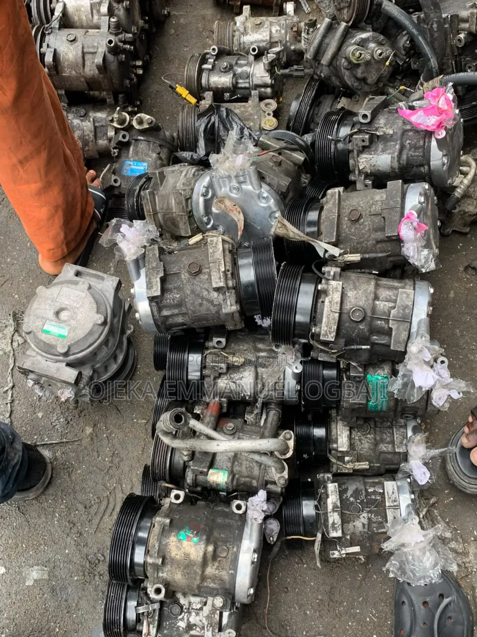 Manuel Compressor for Highlander, RAV4, Sienna, Camry Etc.
