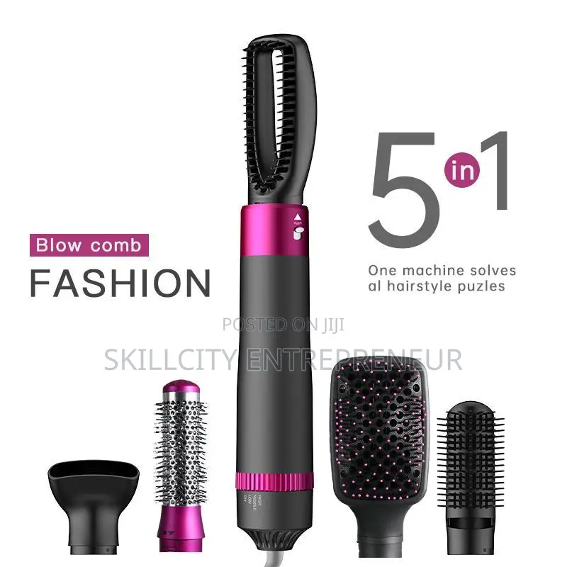 5in-1 Hair Dryer Brush Set