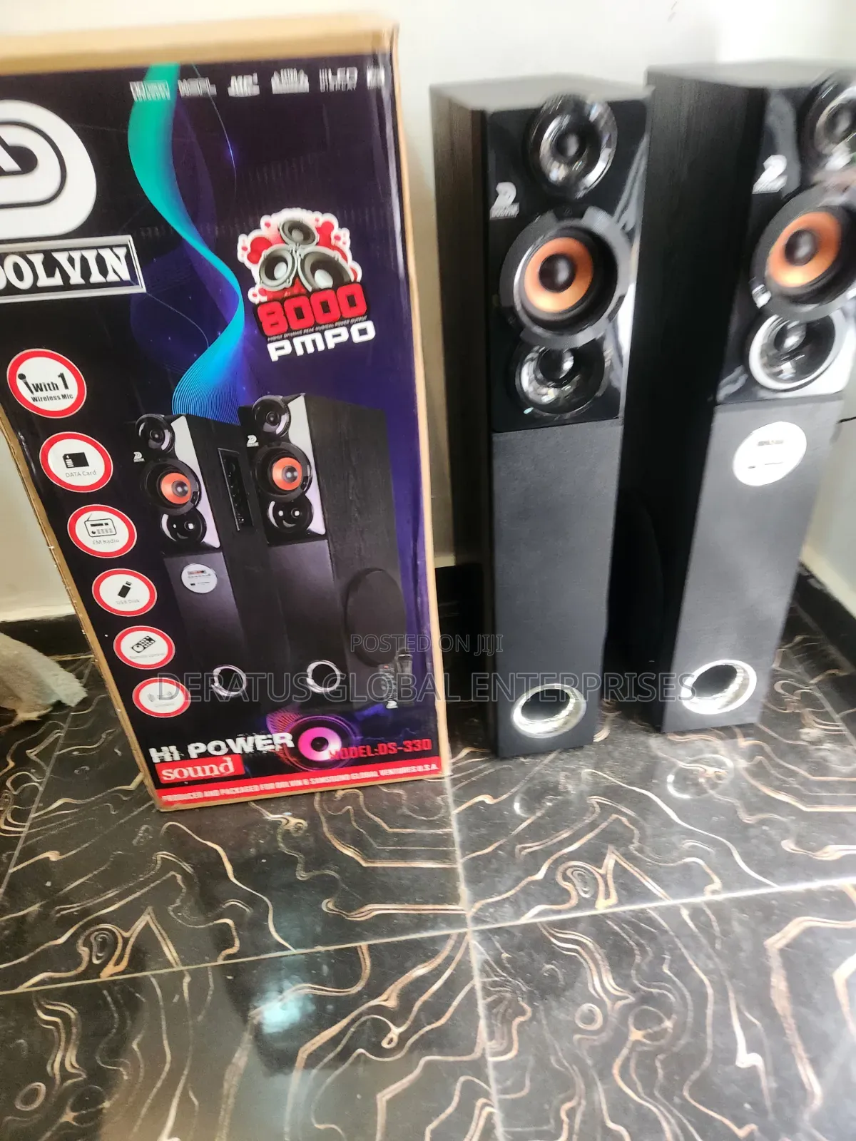 Dolvin DS-330 Powerful Bass Home Theater