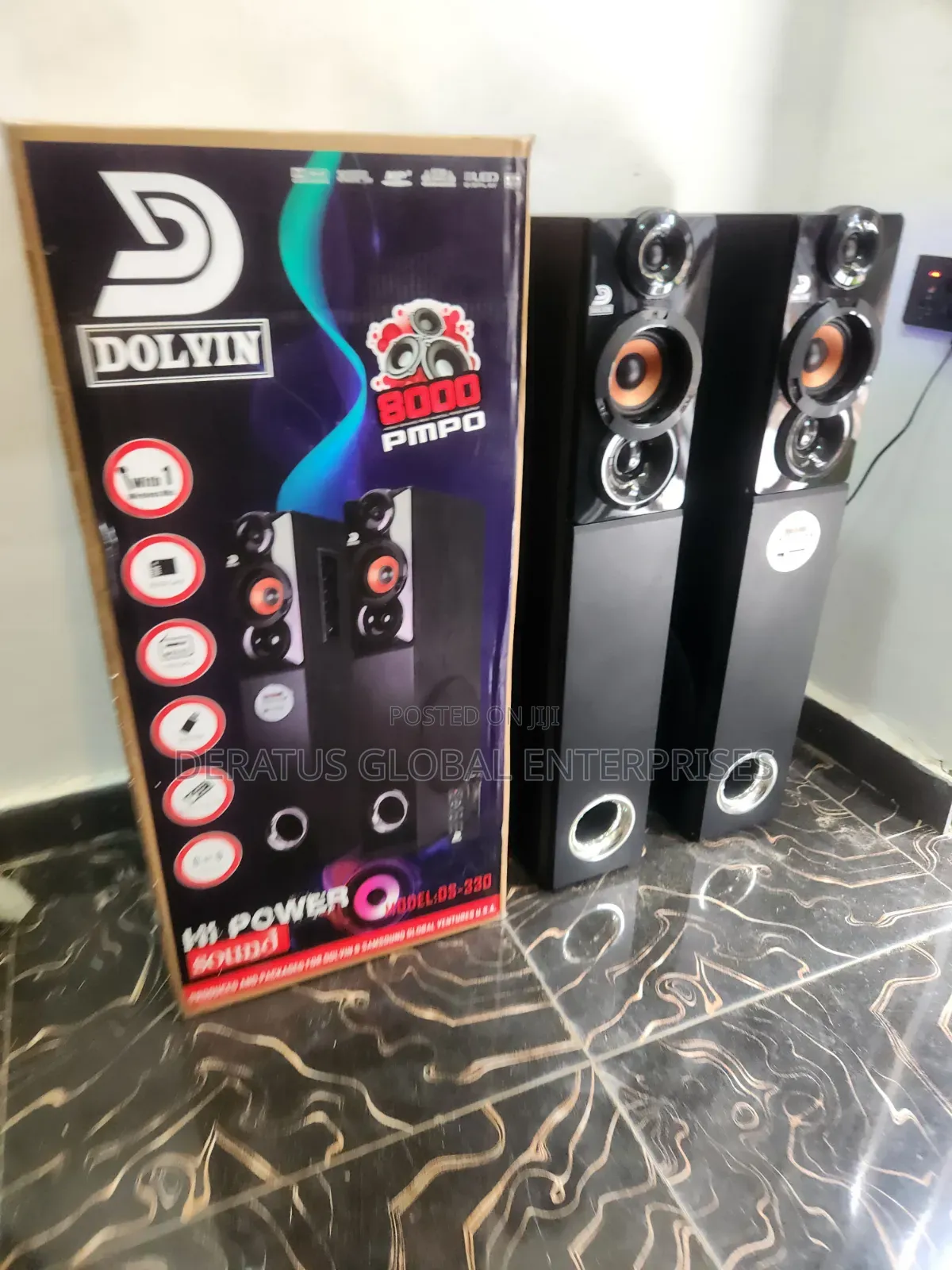 Dolvin Hi-Fi Sound System With Bluetooth