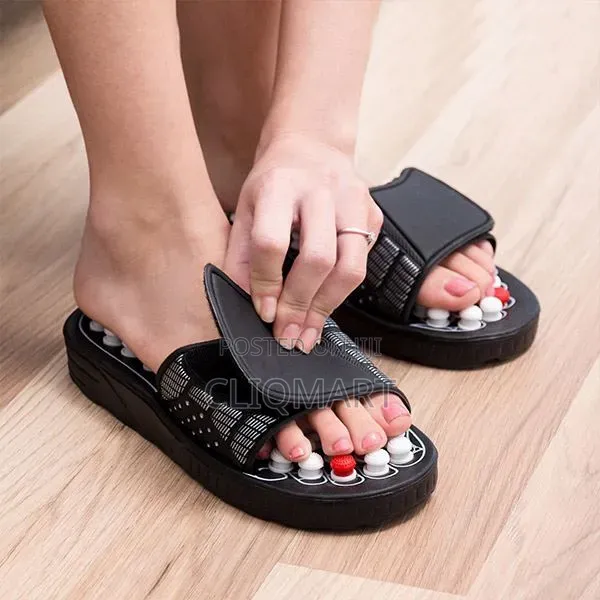 Reflexology Massage Sandals - Acupressure Slippers for Sol Stimulation