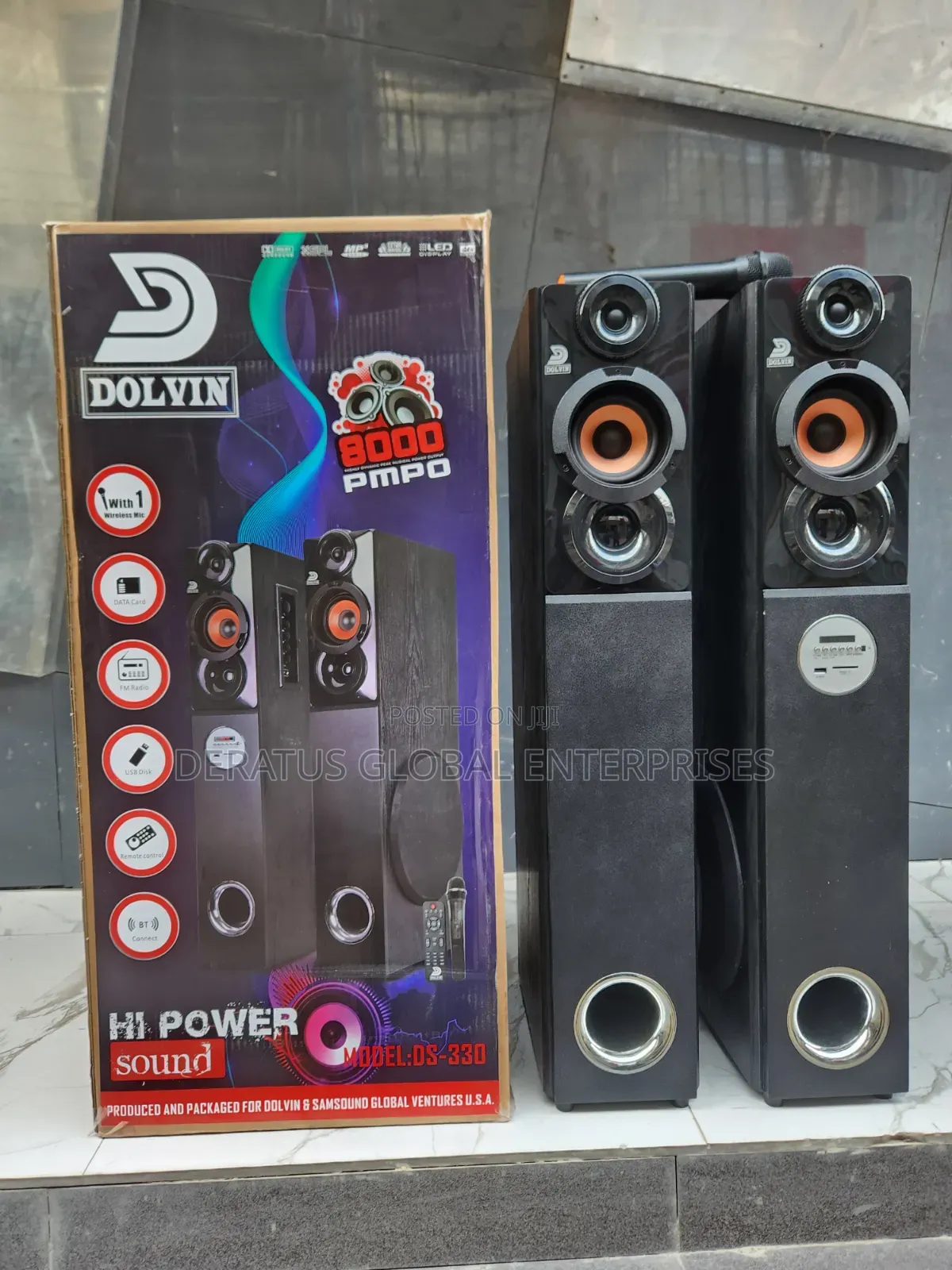Dolvin DS-330 Bluetooth Music Speaker System