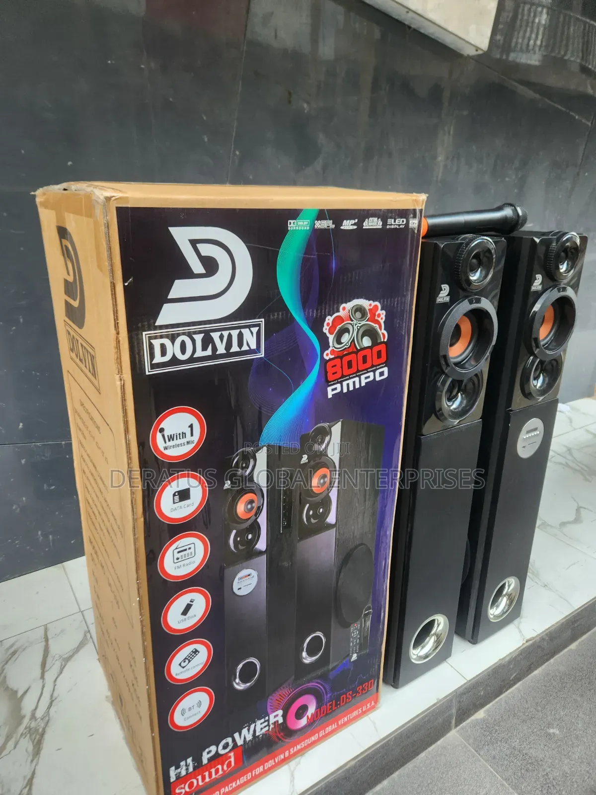 Dolvin Home Theatre With USB,SD FM Radio