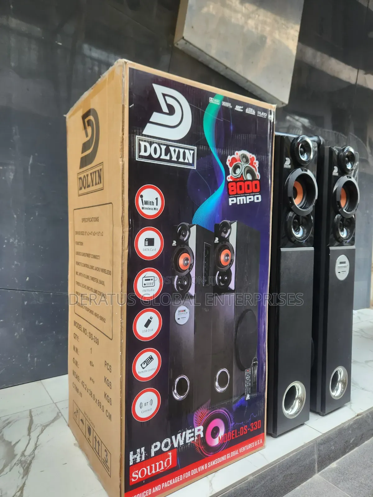 Dolvin DS-330 Bass Boosted Home Theatre
