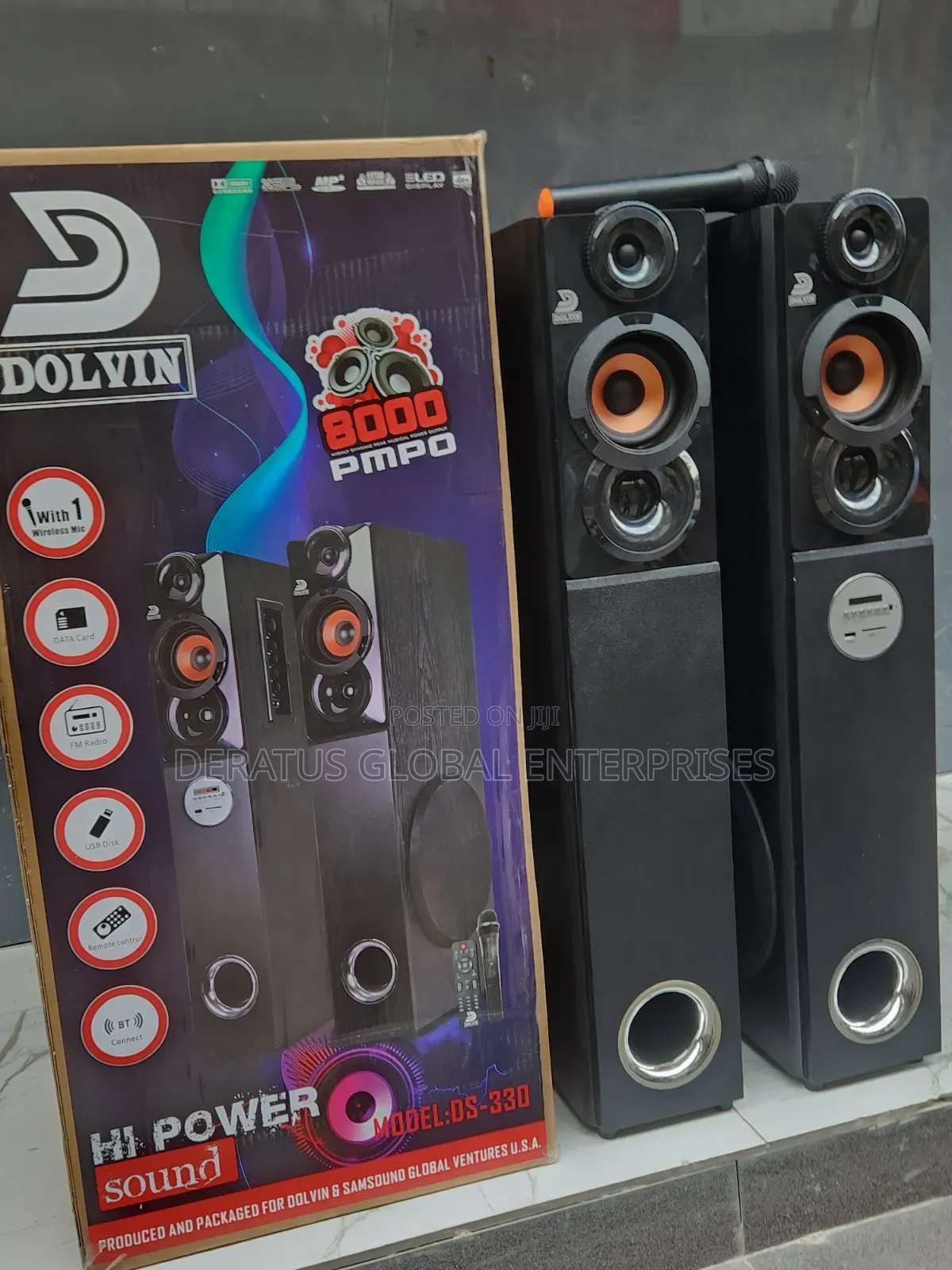 Dolvin 8000 PMPO Home Theatre for TV Music