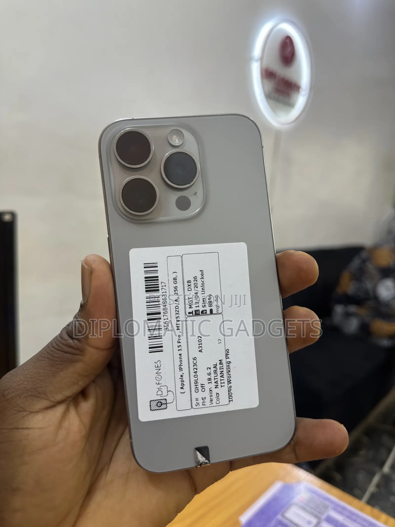 Apple iPhone 15 Pro 256 GB Gray