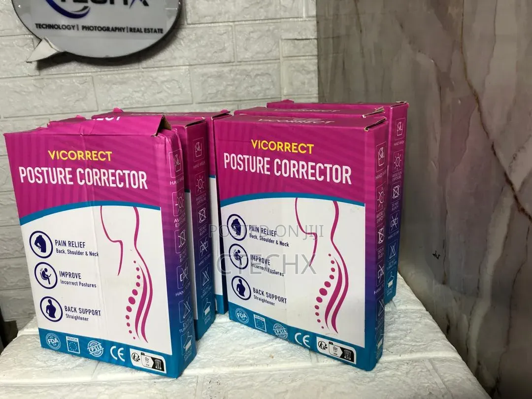 Vicorrect Posture Corrector for Women and Men, Adjustable. (Large/Xl)