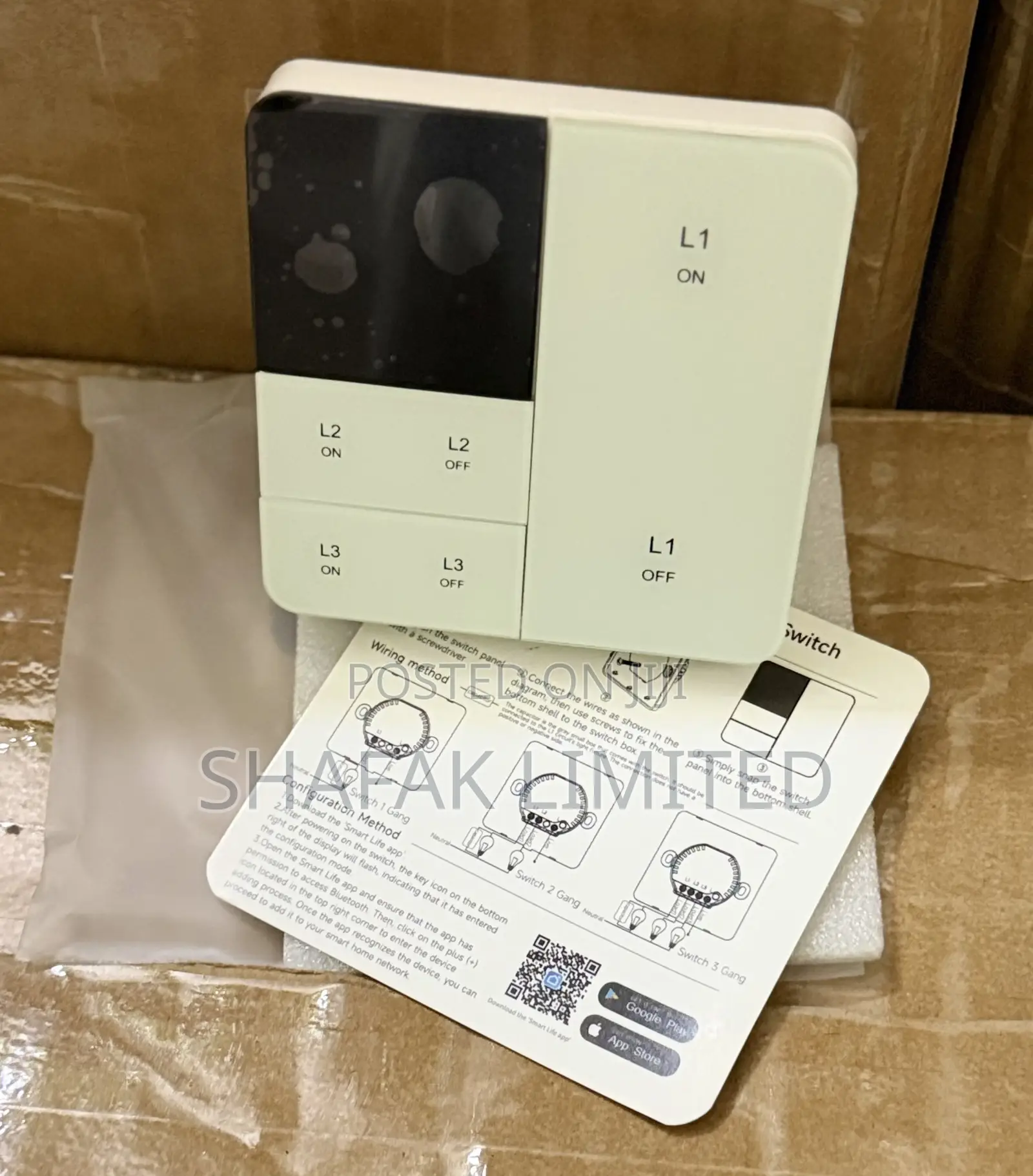Tuya Smart 3Gang Switch