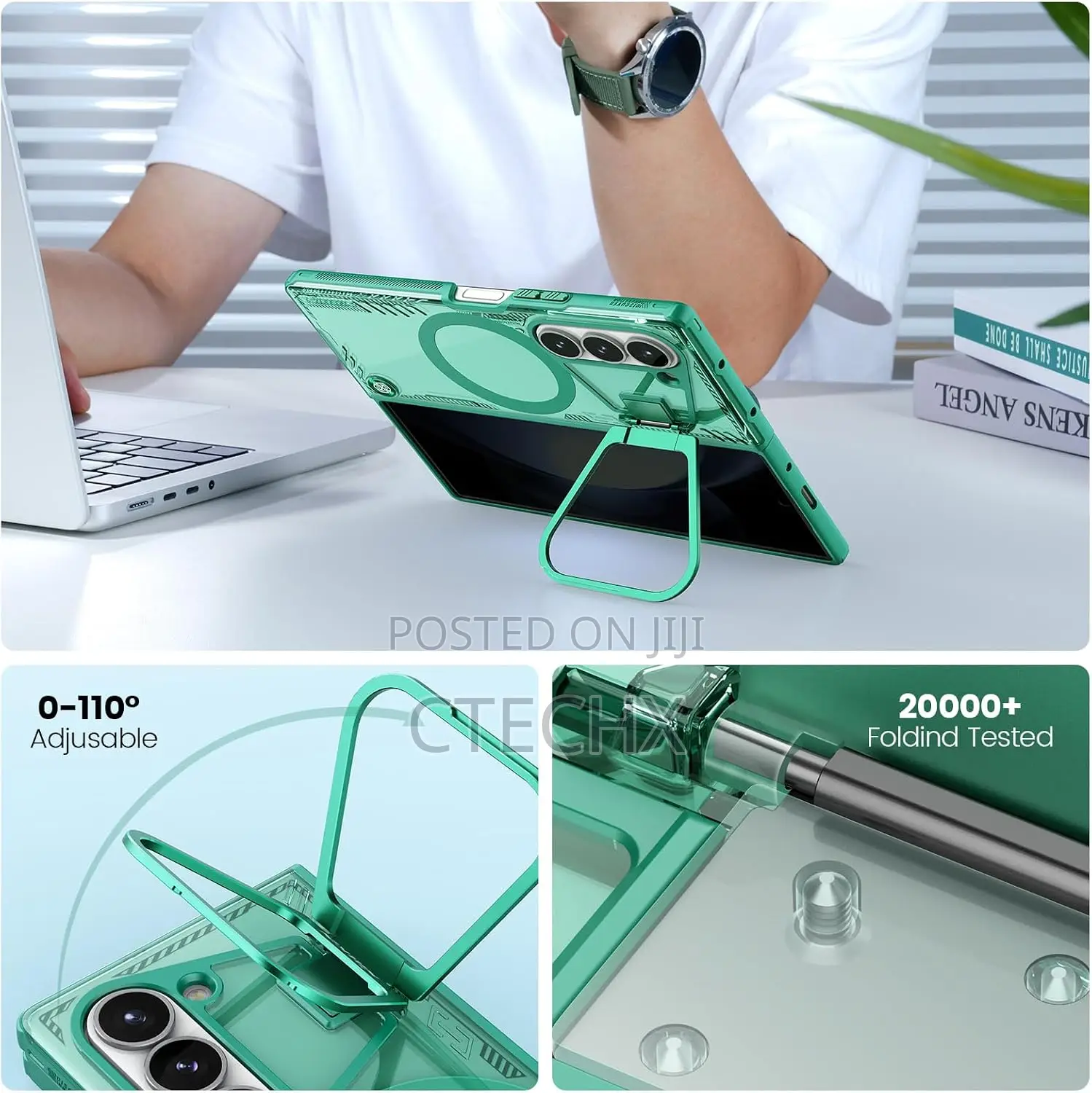 Nillkin for Samsung Galaxy Z Fold7 5G Case MagSafe, Kickstand,