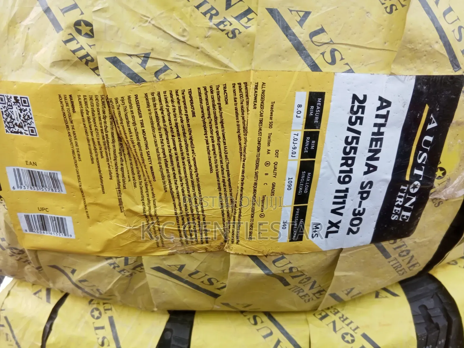 Brand New 225 /55 /19 Auston Tyre
