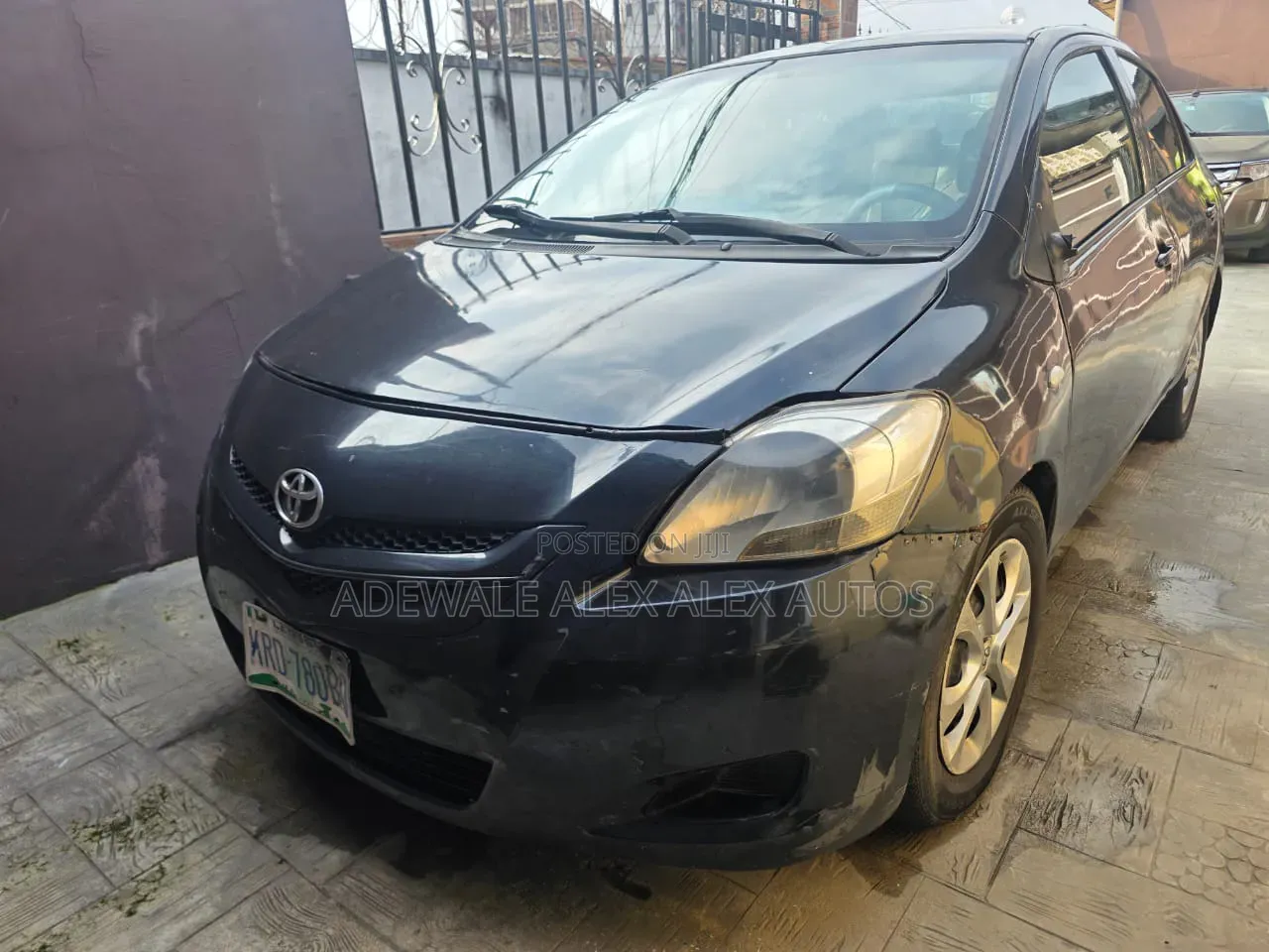 Toyota Yaris 2008 Black