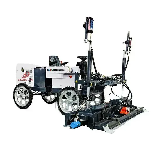 Concrete Screed Leveling Machine-Laser Guided for Warehouses Roads