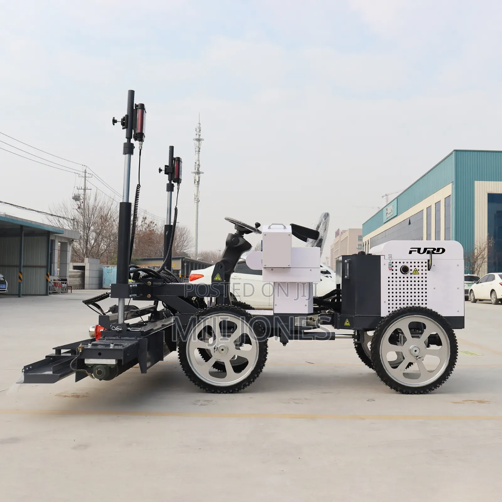 Concrete Screed Leveling Machine-Laser Guided for Warehouses Roads