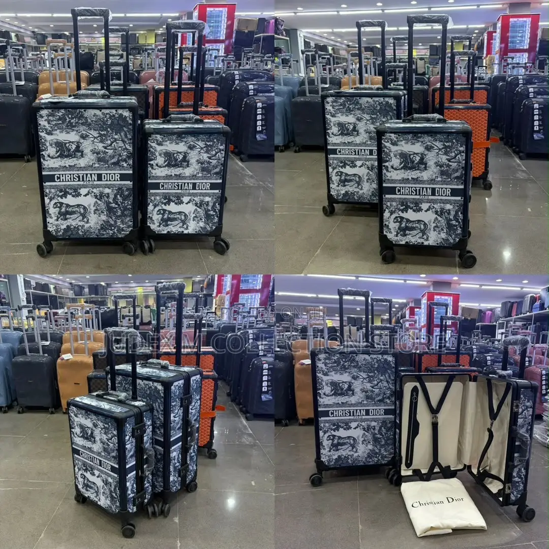 Luxury Christian Dior Chest Luggage Set
