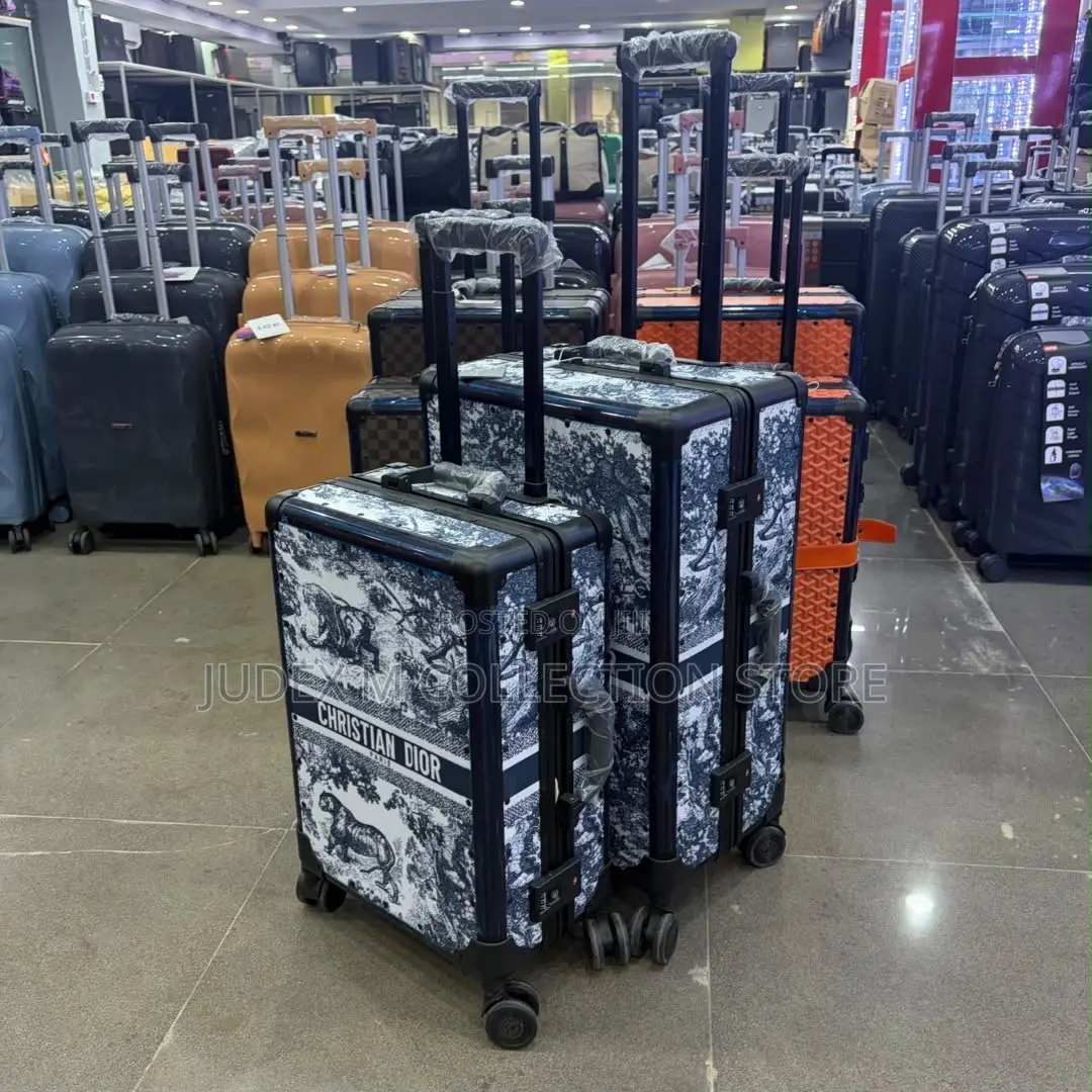Luxury Christian Dior Chest Luggage Set