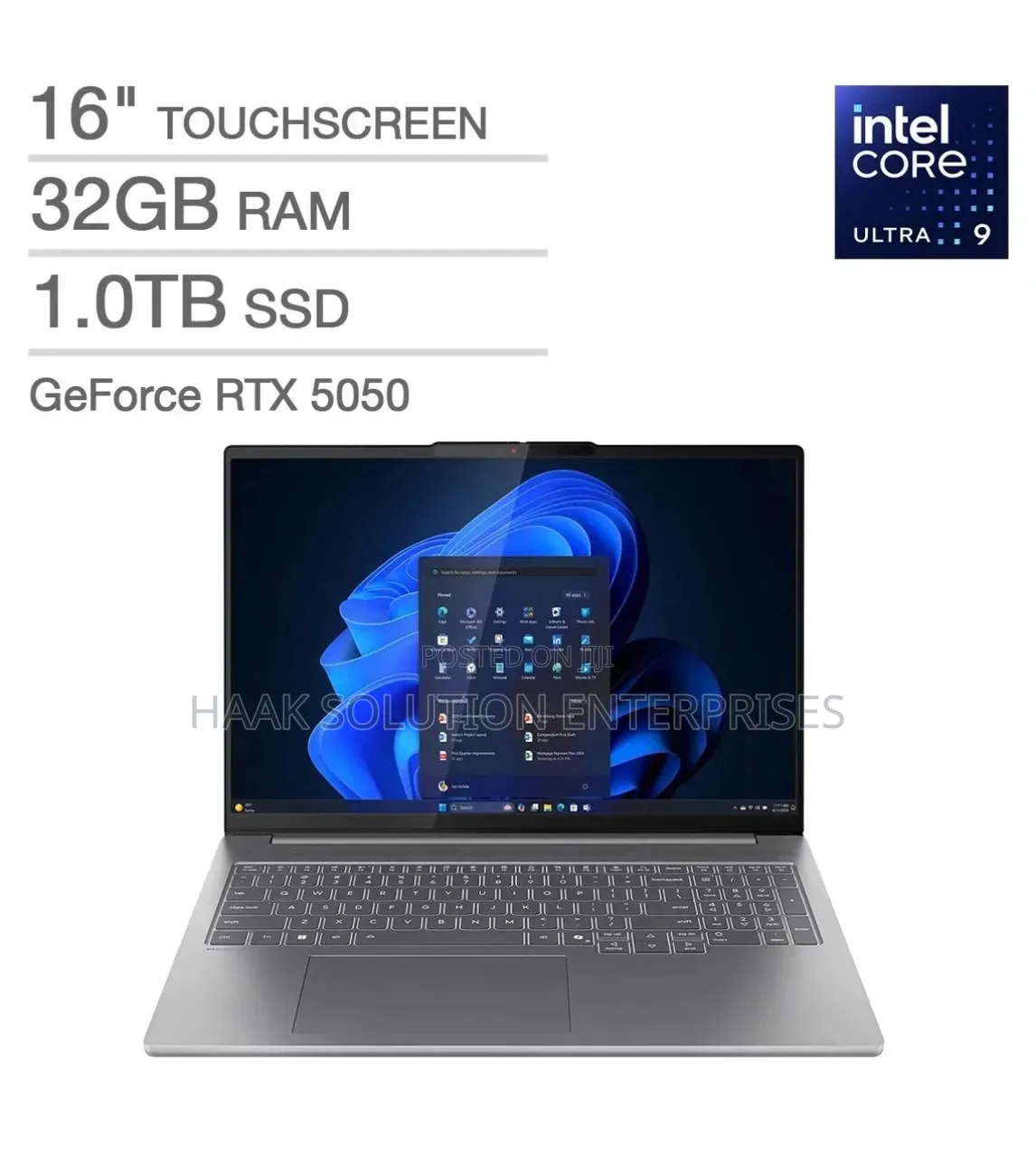 New Laptop Lenovo Ideapad Gaming 3 32GB Intel Core Ultra 9 SSD 1T