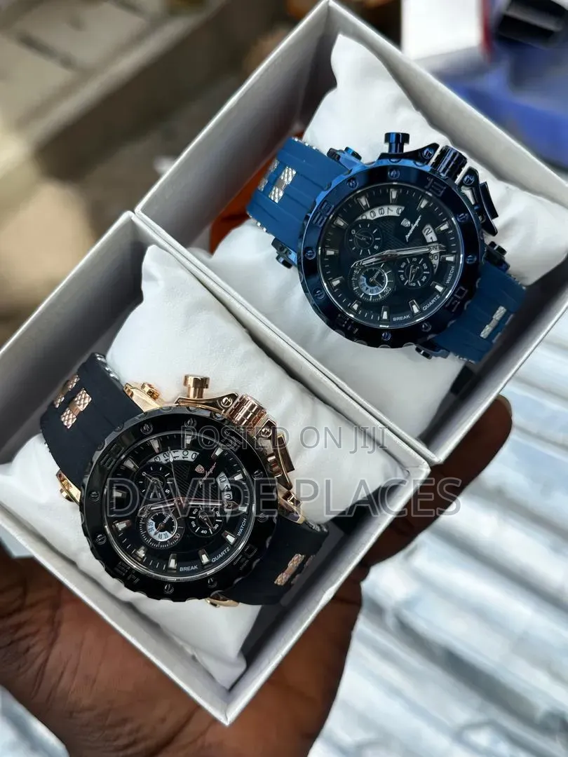 Poedagar 928/830 Sport Diver Chronograph, Waterproof Unisex Wristwatch