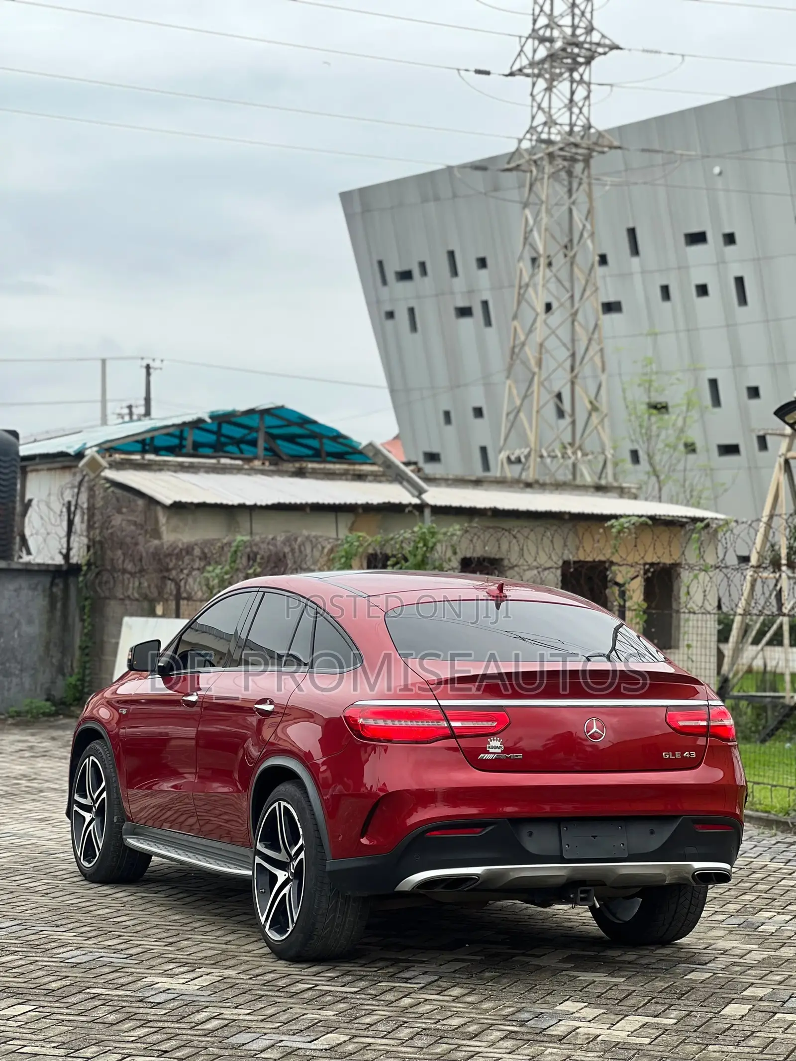 Mercedes-Benz GLE-Class AMG GLE 43 4MATIC 2017 Red