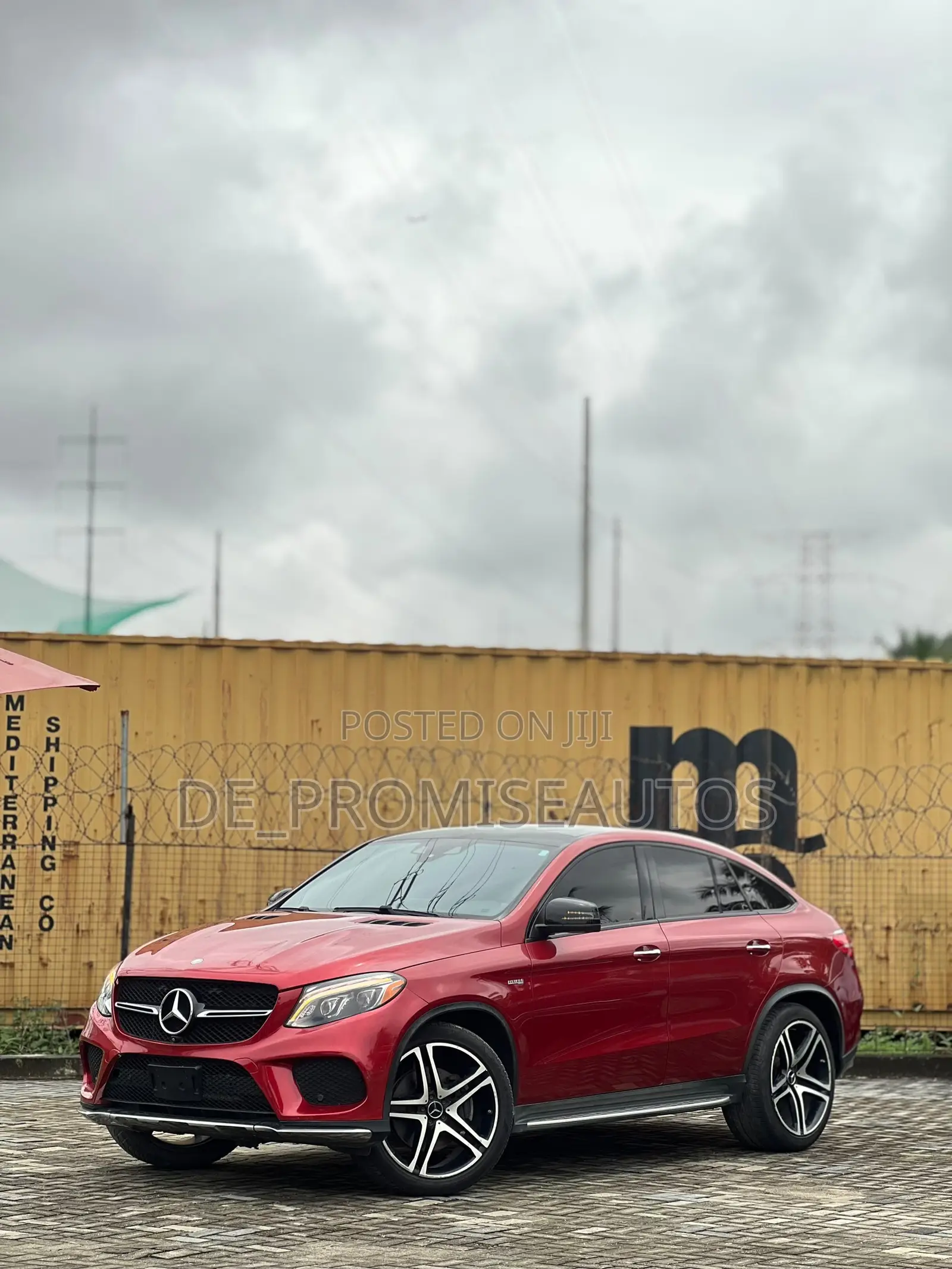 Mercedes-Benz GLE-Class AMG GLE 43 4MATIC 2017 Red