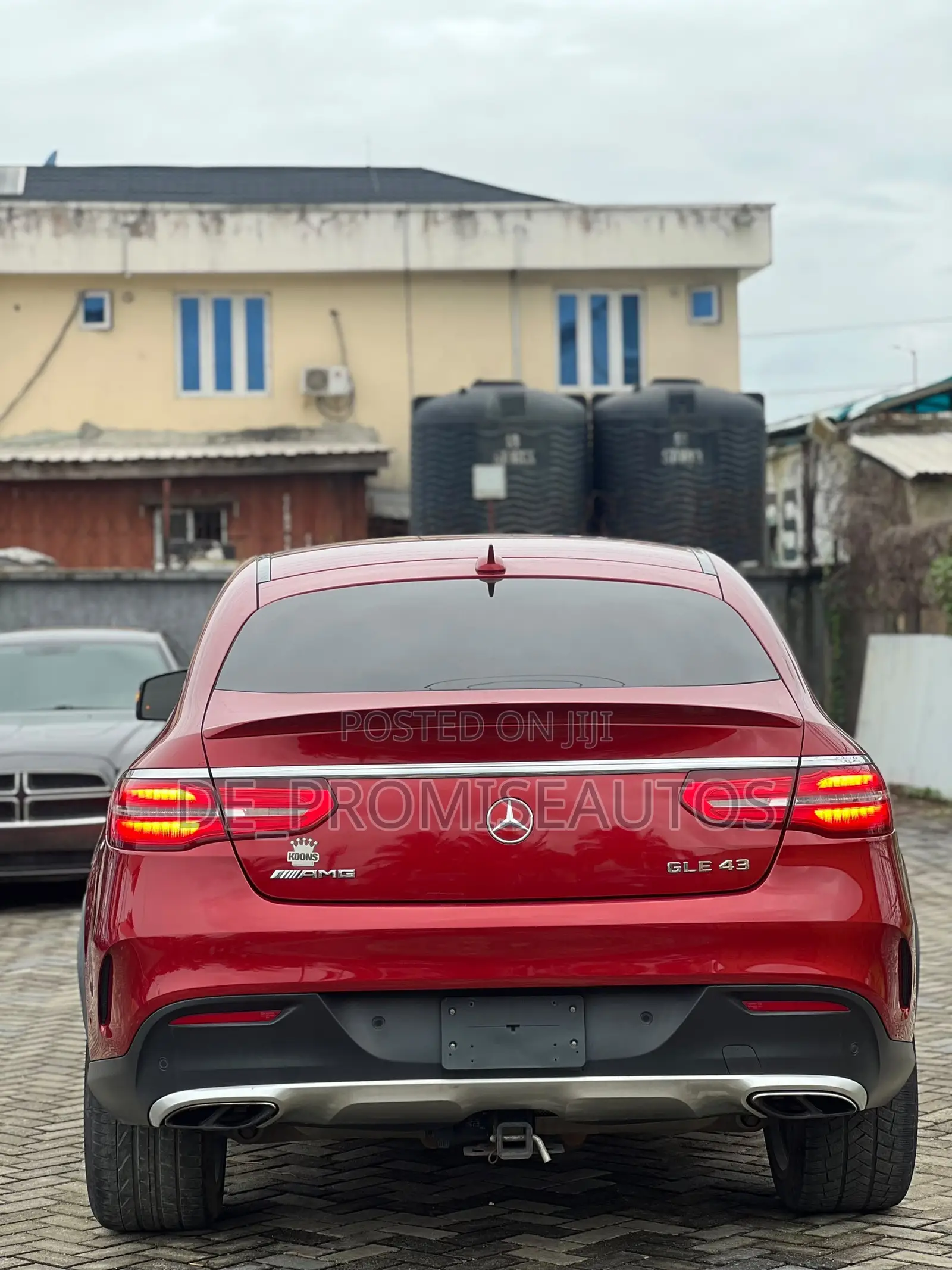 Mercedes-Benz GLE-Class AMG GLE 43 4MATIC 2017 Red