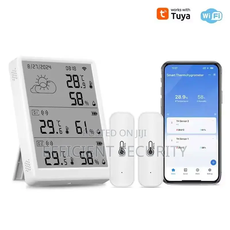Tuya Humidity Temperature Display