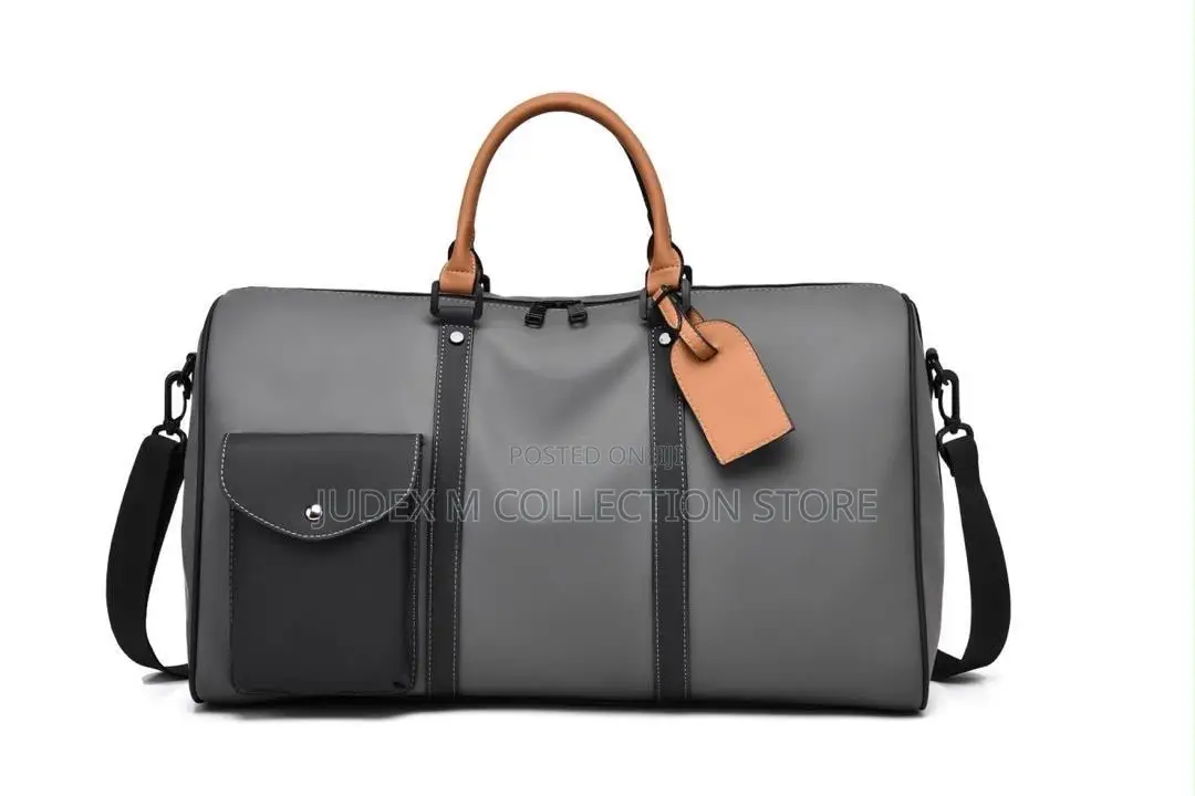 New Leather Duffel Bag