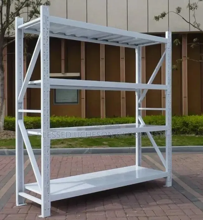Heavy-Duty Metal Storage Rack / Industrial Warehouse Shelving Rack