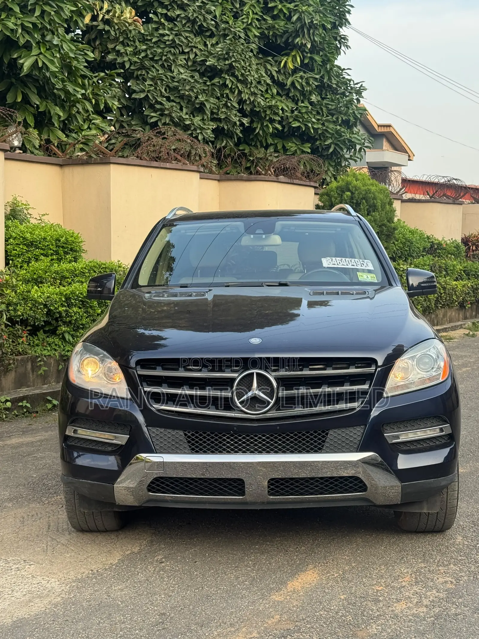 Mercedes-Benz M Class ML 350 4Matic 2013 Blue