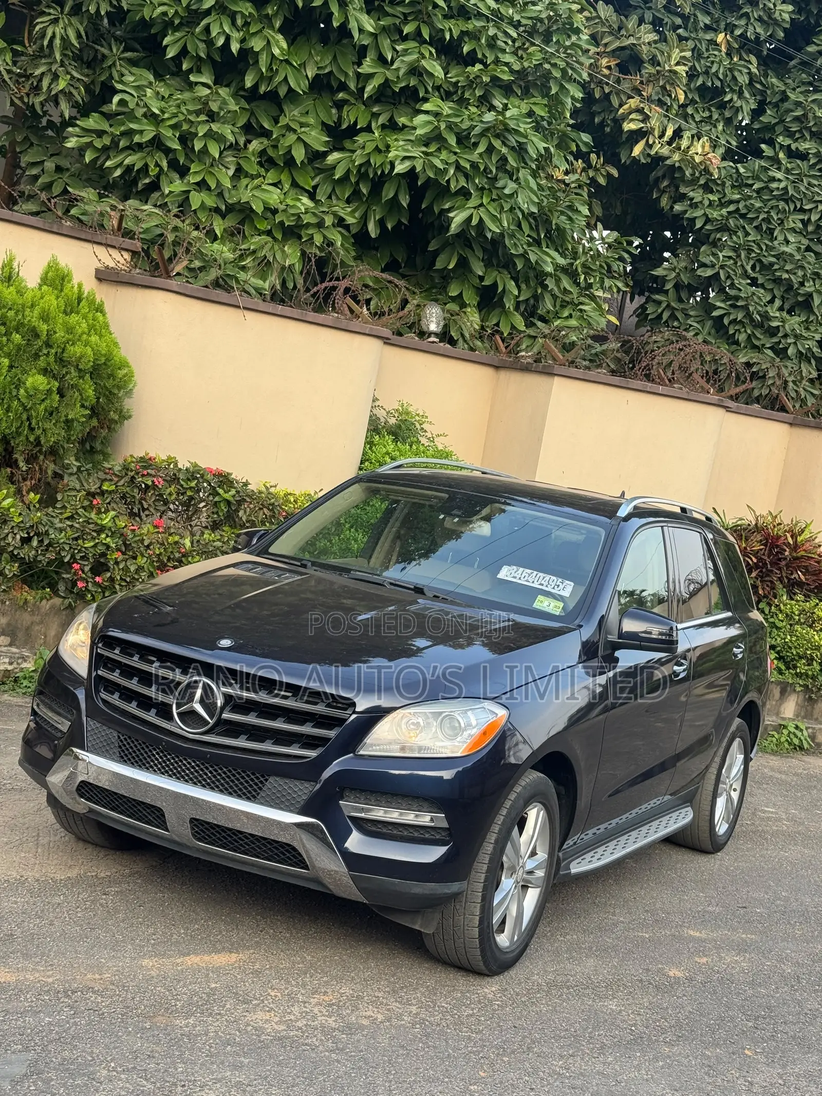 Mercedes-Benz M Class ML 350 4Matic 2013 Blue
