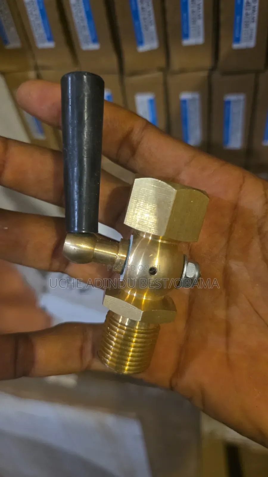 Pressure Ball Valve 1/2" Brass