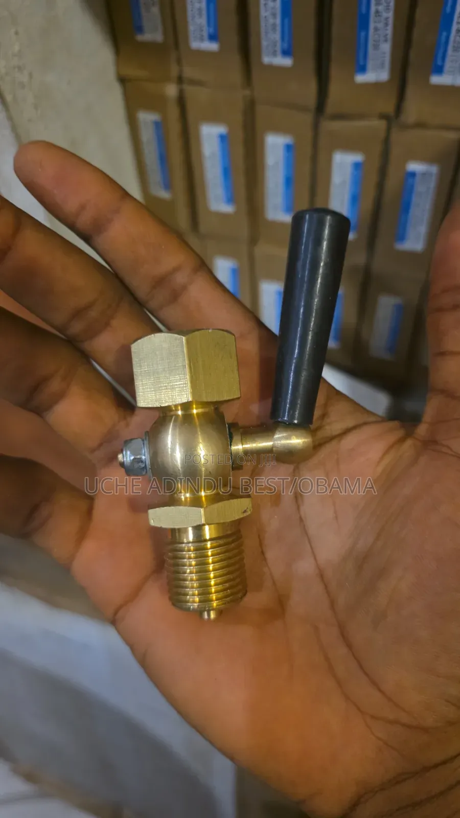 Pressure Ball Valve 1/2" Brass