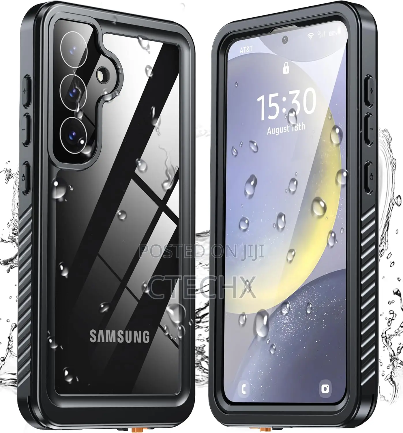 ANTSHARE for Samsung Galaxy S25 Case IP68 Waterproof .Screen Protector