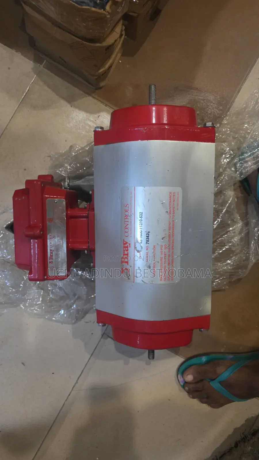 Explosion Proof Actuator Bray Control With Positioner