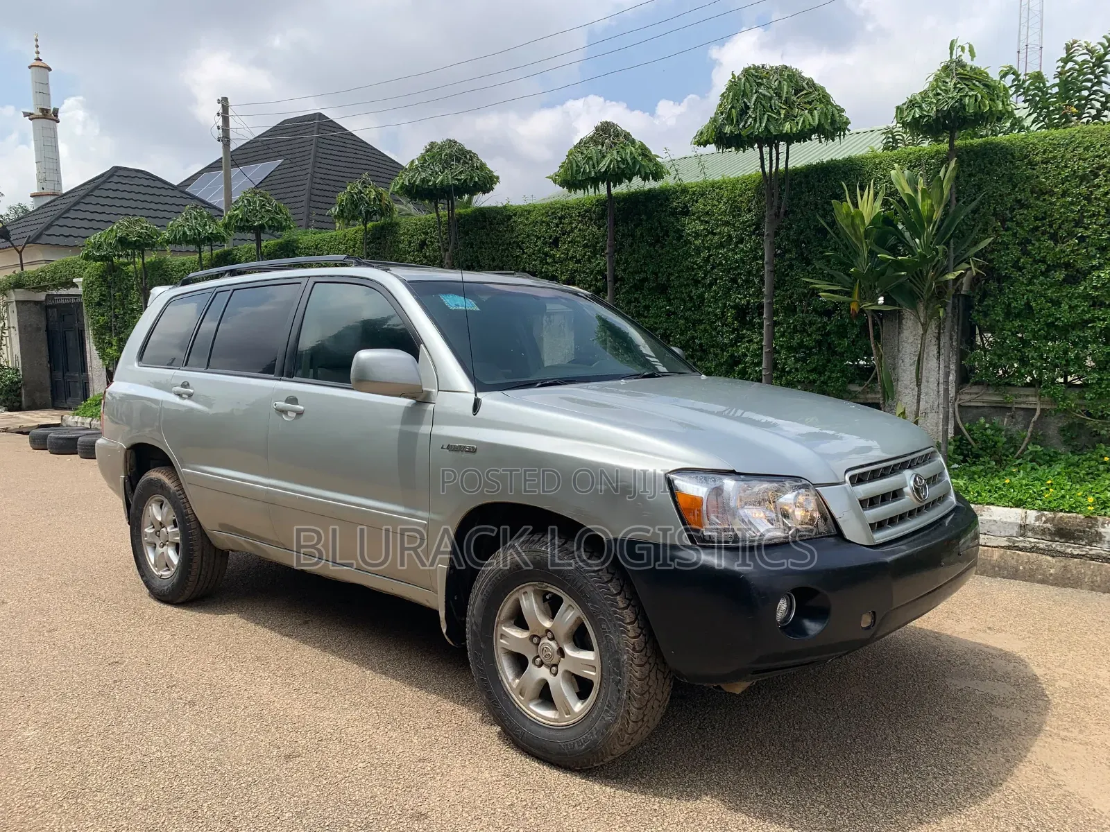 Toyota Highlander V6 2005 Silver