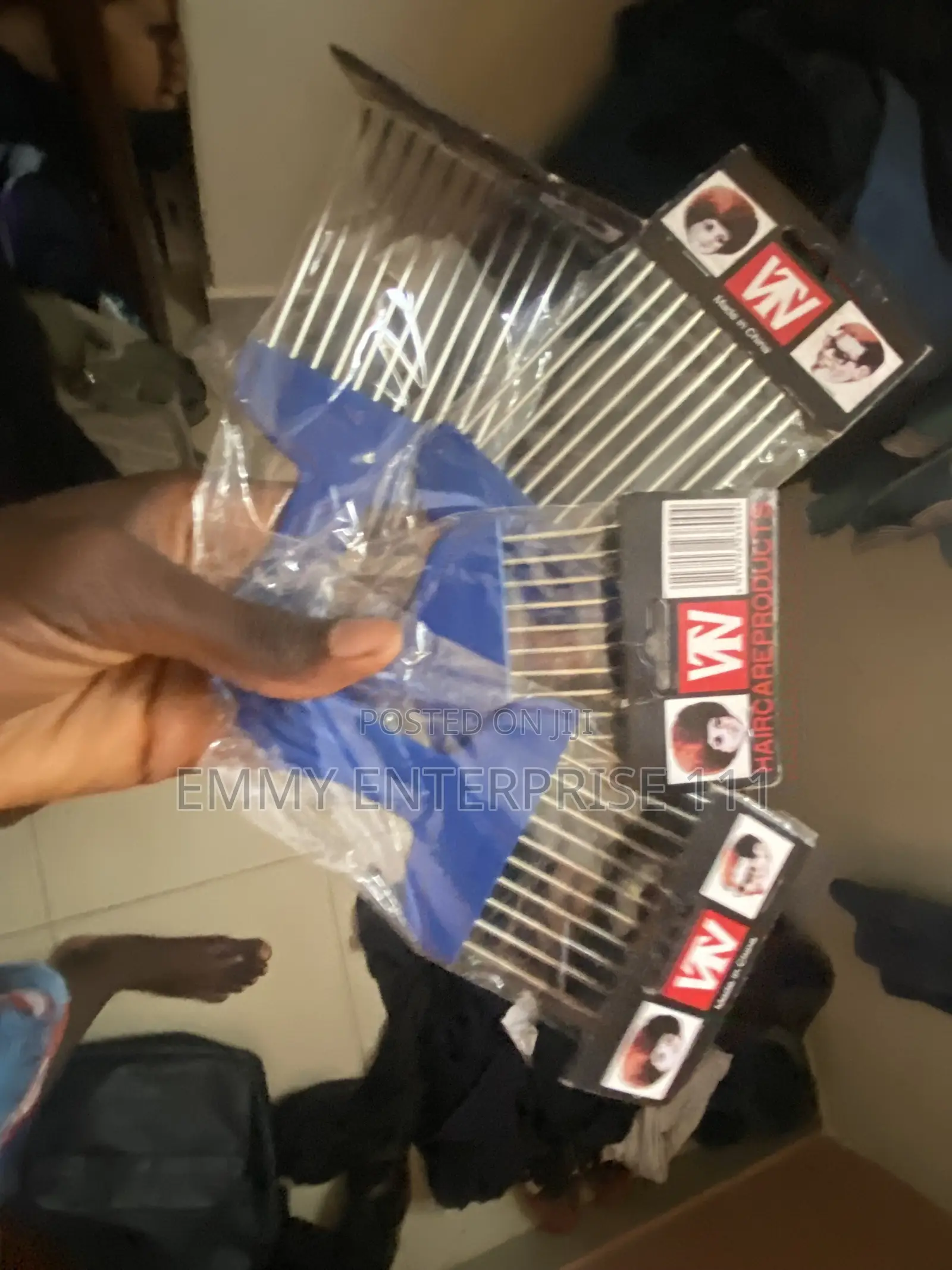 Iron Afro Comb