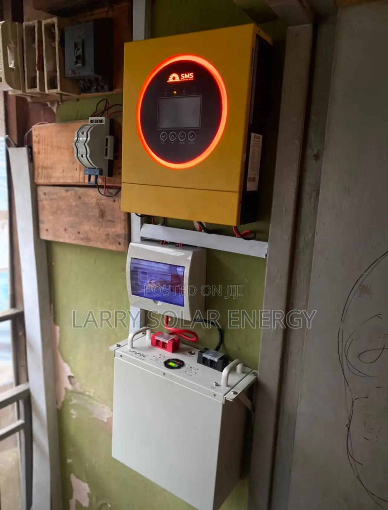 4.2kva Full Solar Setup X 3kwh Lithium Battery X 3unit of 550w Panels