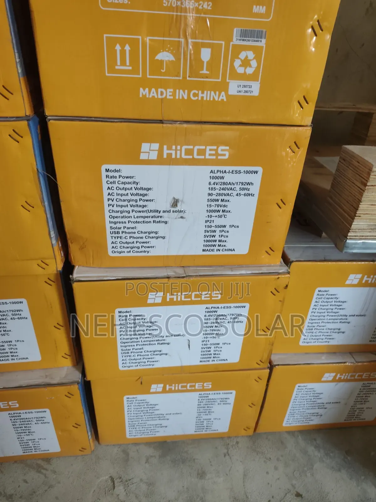 Hices Alpha ESS 1000W Solar Energy Storage System